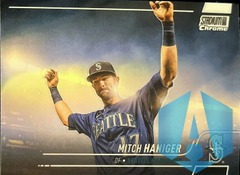 2022 Topps Stadium Club Chrome Refractor SP #61 Mitch Haniger Seattle Mariners